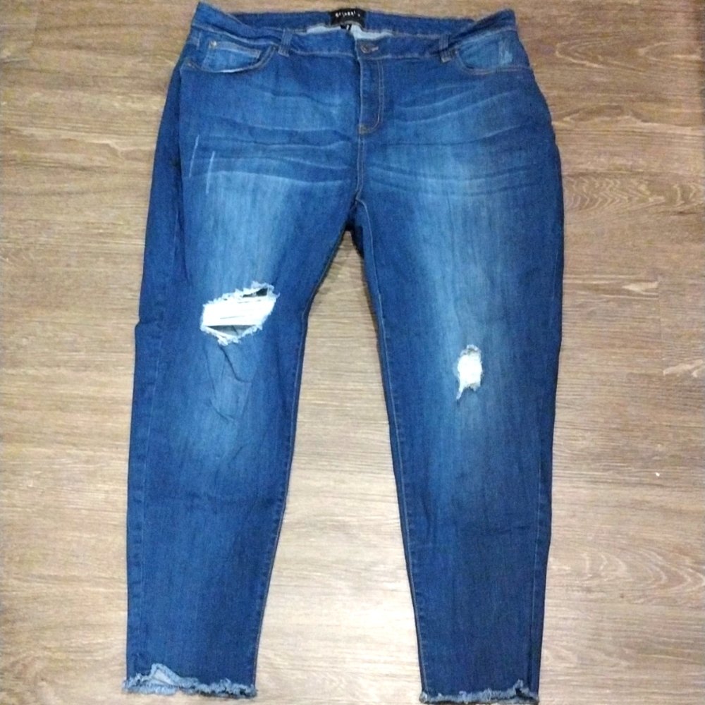 Celebrity Pink Ankle Skinny Jeans Sz 22